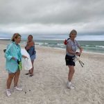 Clearing the shore