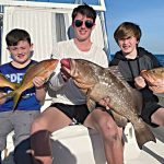 Plenty of species are going for live shrimp inshore, offshore