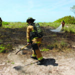 Dousing flames in the dunes